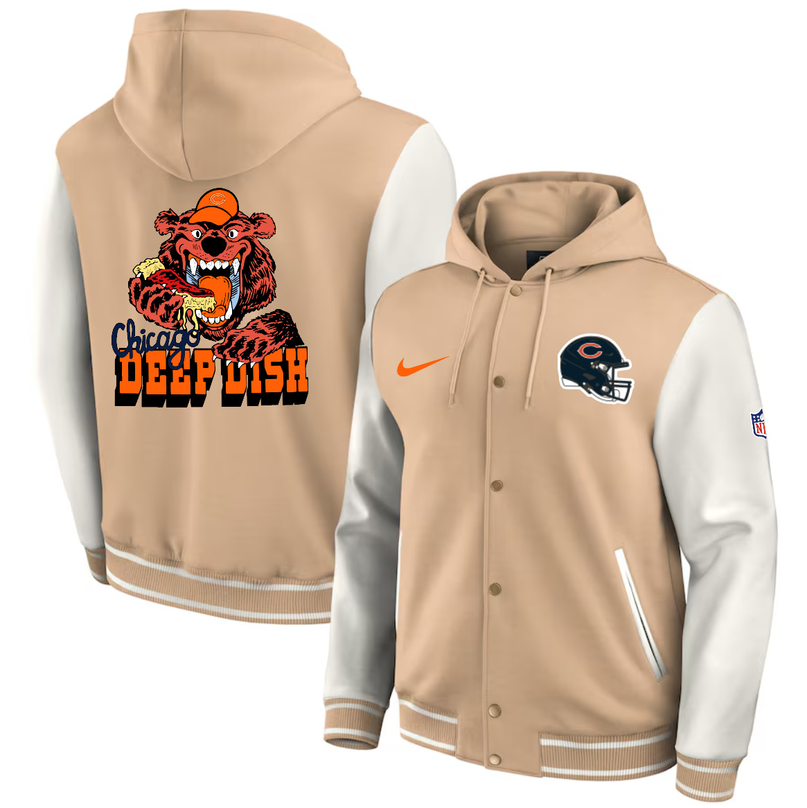 Men 2025 NFL Chicago Bears jacket syle 2->nfl jacket->Sports Accessory